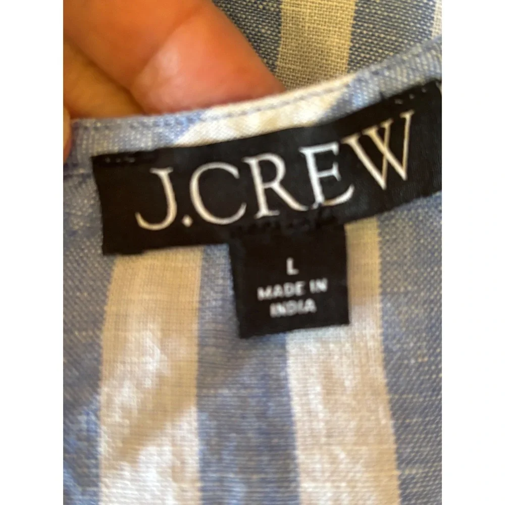 J.Crew Maxine Striped top and Tropez shorts, large, quiet luxury, minimalist - Picture 4 of 5